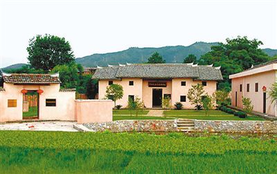 江西瑞金，中央黨務(wù)委員會(huì)和中華蘇維埃共和國臨時(shí)中央政府工農(nóng)檢察委員會(huì)舊址。